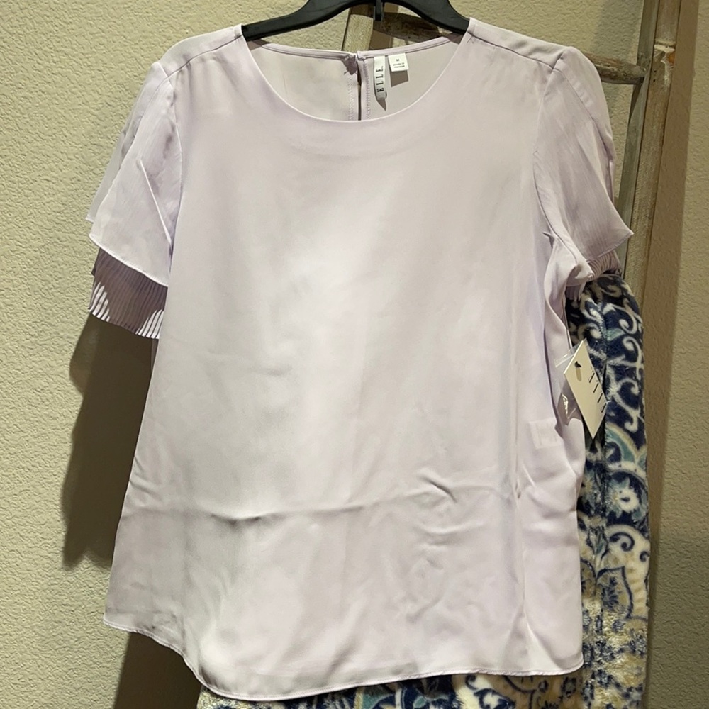 Elle purple top